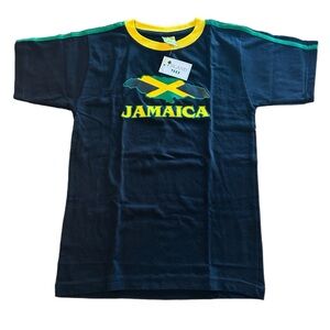 Jamaica Kids T-Shirt - Navy Blue